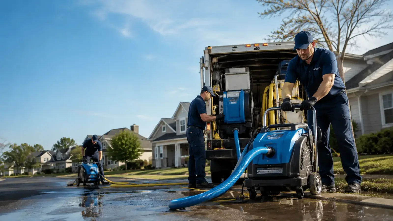 Flood Damage Cleanup in Cherry Point, NC